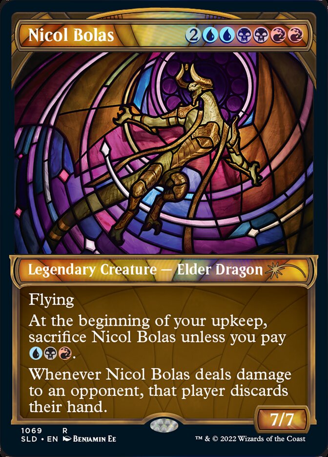 Nicol Bolas (Showcase Textured) [Secret Lair Drop Series] | The Time Vault CA