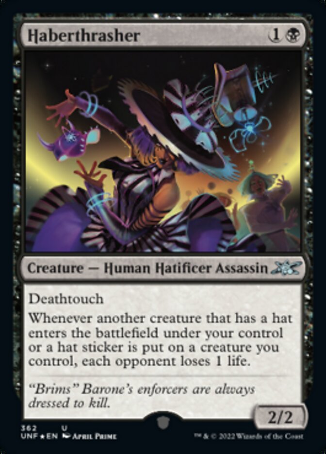 Haberthrasher (Galaxy Foil) [Unfinity] | The Time Vault CA