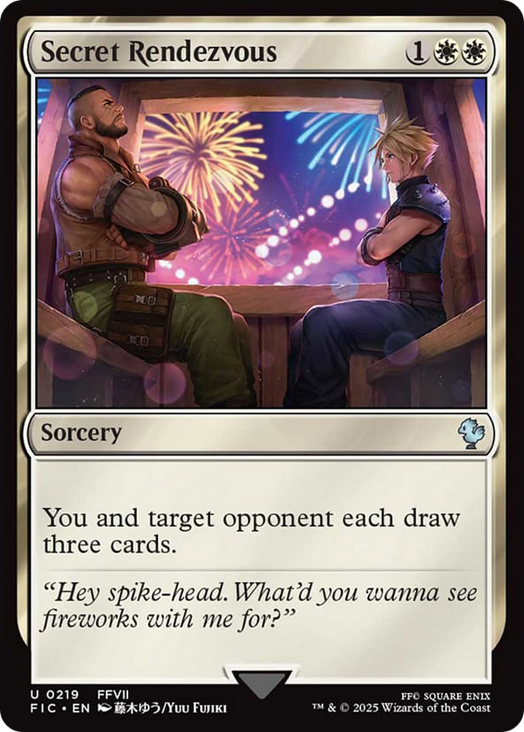 Secret Rendezvous (0219) [FINAL FANTASY Commander] | The Time Vault CA