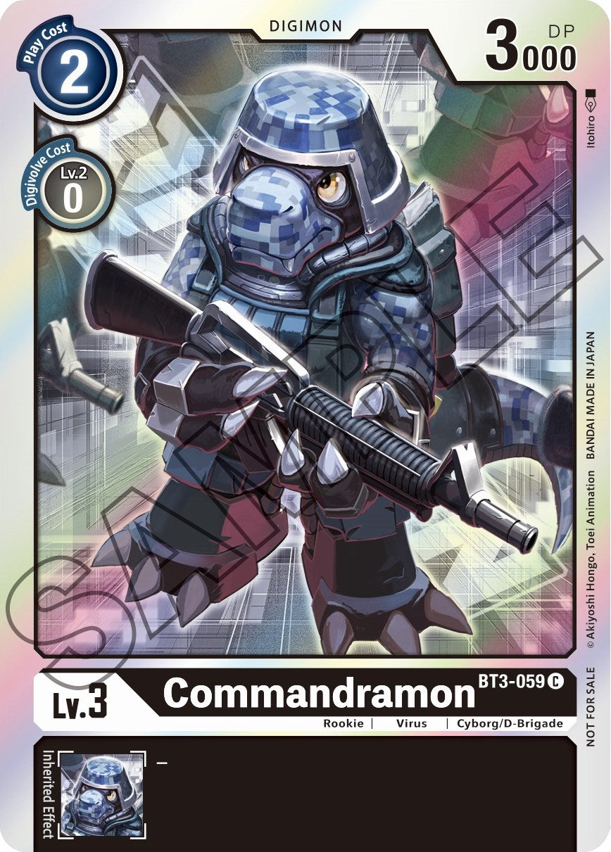 Commandramon [BT3-059] (Event Pack 1) [Release Special Booster Promos] | The Time Vault CA