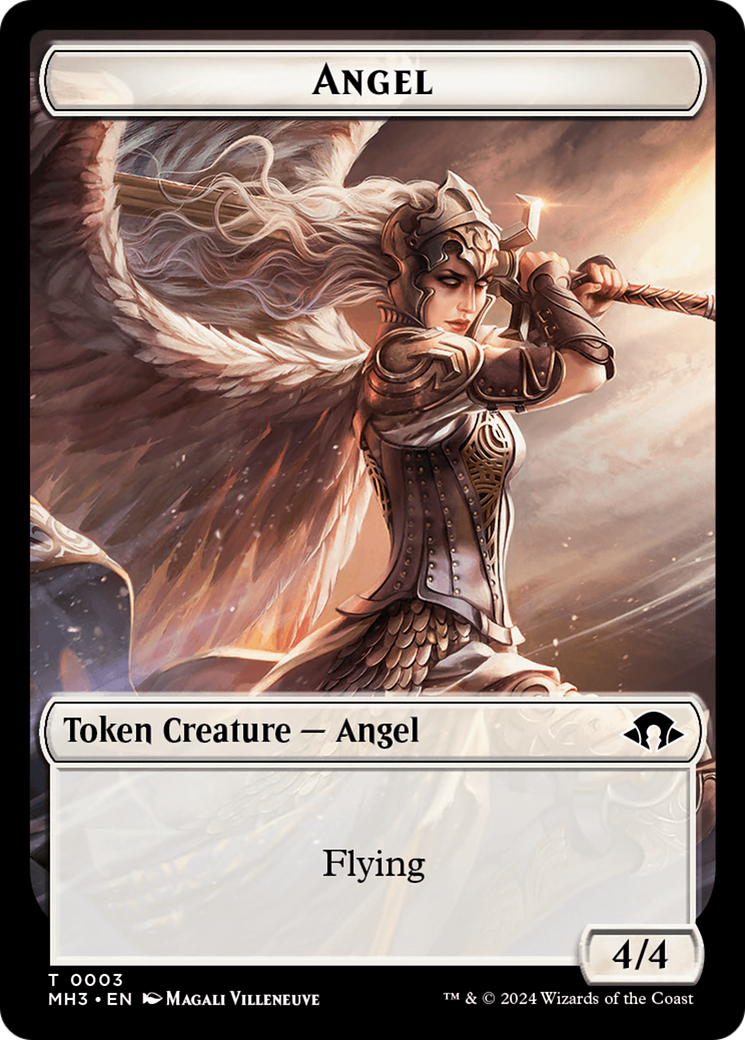 Phyrexian Germ // Angel Double-Sided Token [Modern Horizons 3 Tokens] | The Time Vault CA