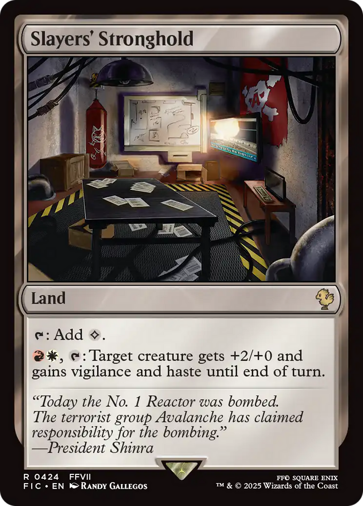 Slayers' Stronghold [FINAL FANTASY Commander] | The Time Vault CA