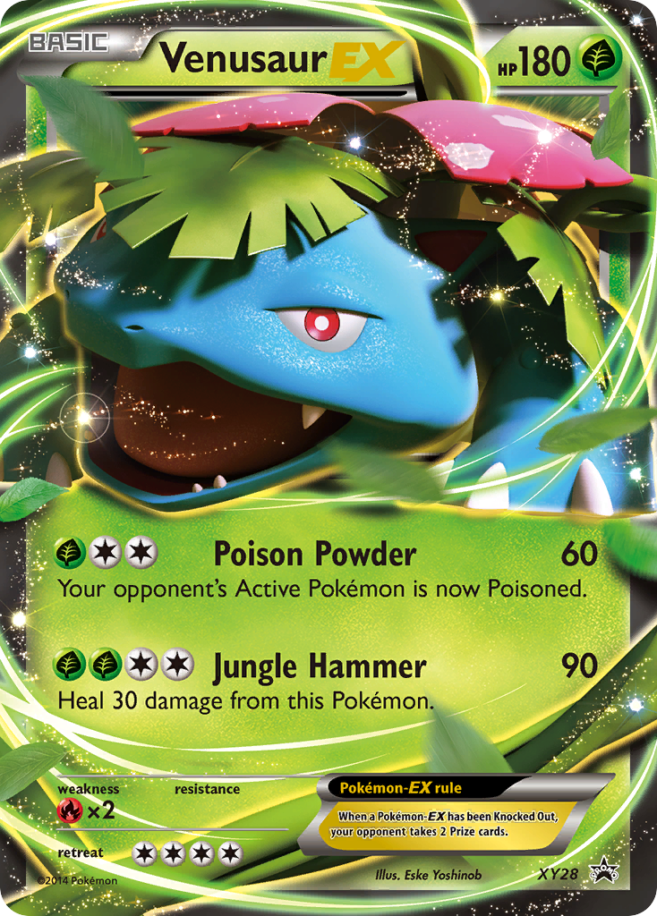 Venusaur EX (XY28) [XY: Black Star Promos] | The Time Vault CA