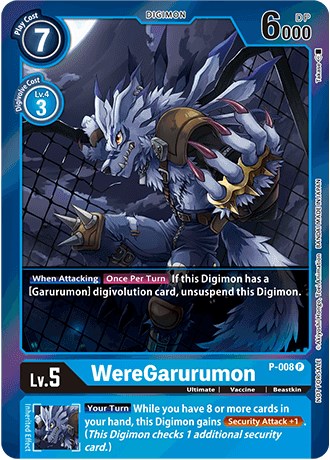 WereGarurumon [P-008] (Gift Box 2022) [Promotional Cards] | The Time Vault CA