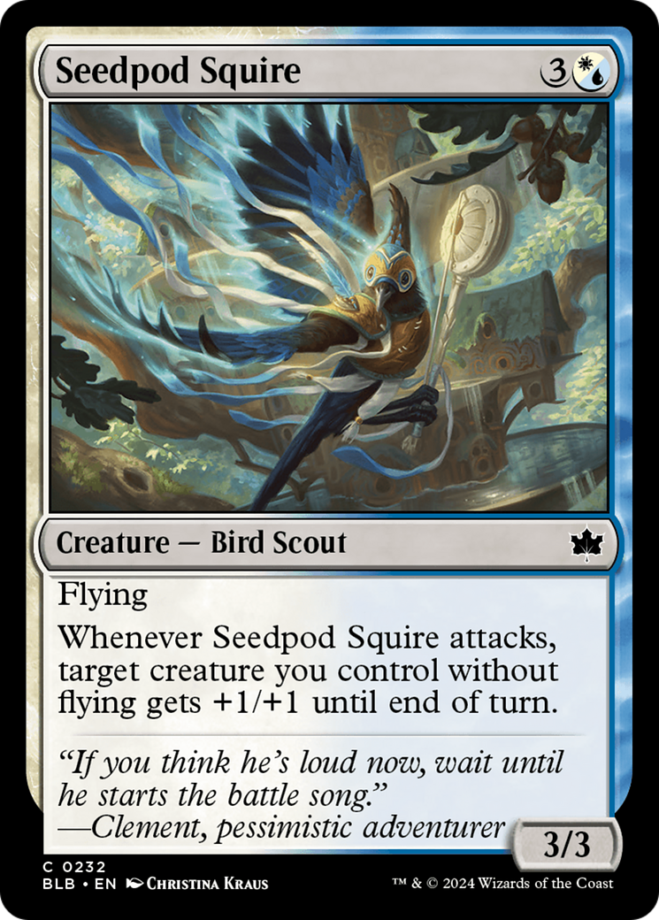 Seedpod Squire [Bloomburrow] | The Time Vault CA