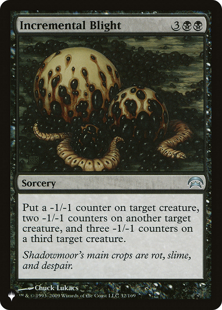Incremental Blight [The List] | The Time Vault CA