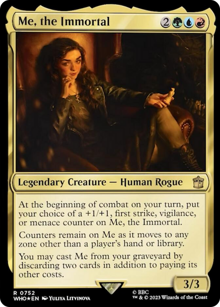 Me, the Immortal (Surge Foil) [Doctor Who] | The Time Vault CA