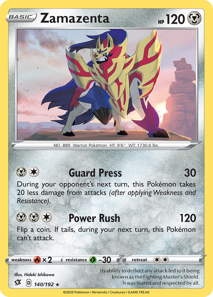 Zamazenta (140/192) [Sword & Shield: Rebel Clash] | The Time Vault CA