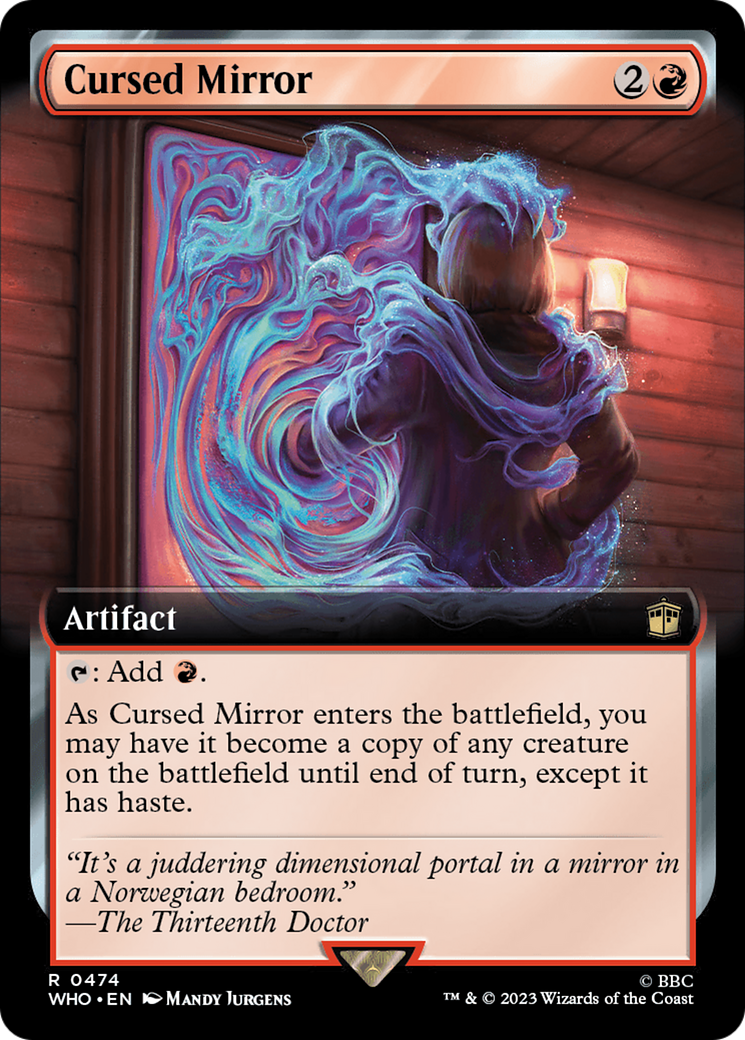 Cursed Mirror (Extended Art) [Doctor Who] | The Time Vault CA