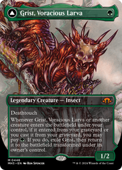 Grist, Voracious Larva // Grist, the Plague Swarm (Borderless) [Modern Horizons 3] | The Time Vault CA