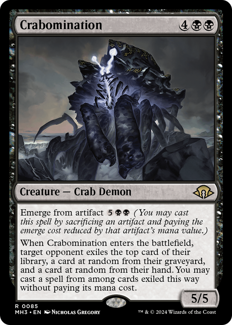 Crabomination [Modern Horizons 3] | The Time Vault CA