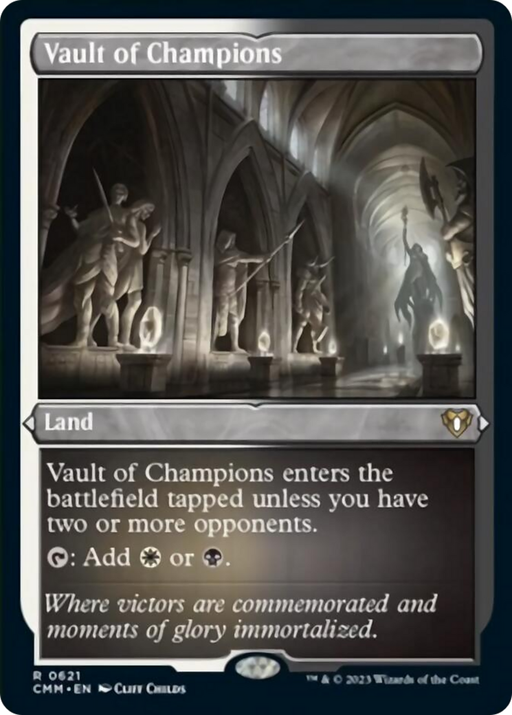 Vault of Champions (Foil Etched) [Commander Masters] | The Time Vault CA