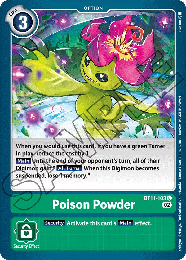 Poison Powder [BT11-103] [Dimensional Phase] | The Time Vault CA