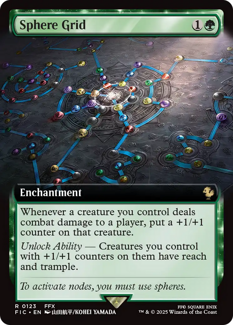 Sphere Grid (Extended Art) [FINAL FANTASY Commander] | The Time Vault CA