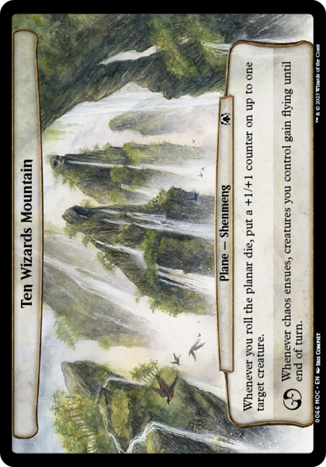 Ten Wizards Mountain [March of the Machine Commander] | The Time Vault CA