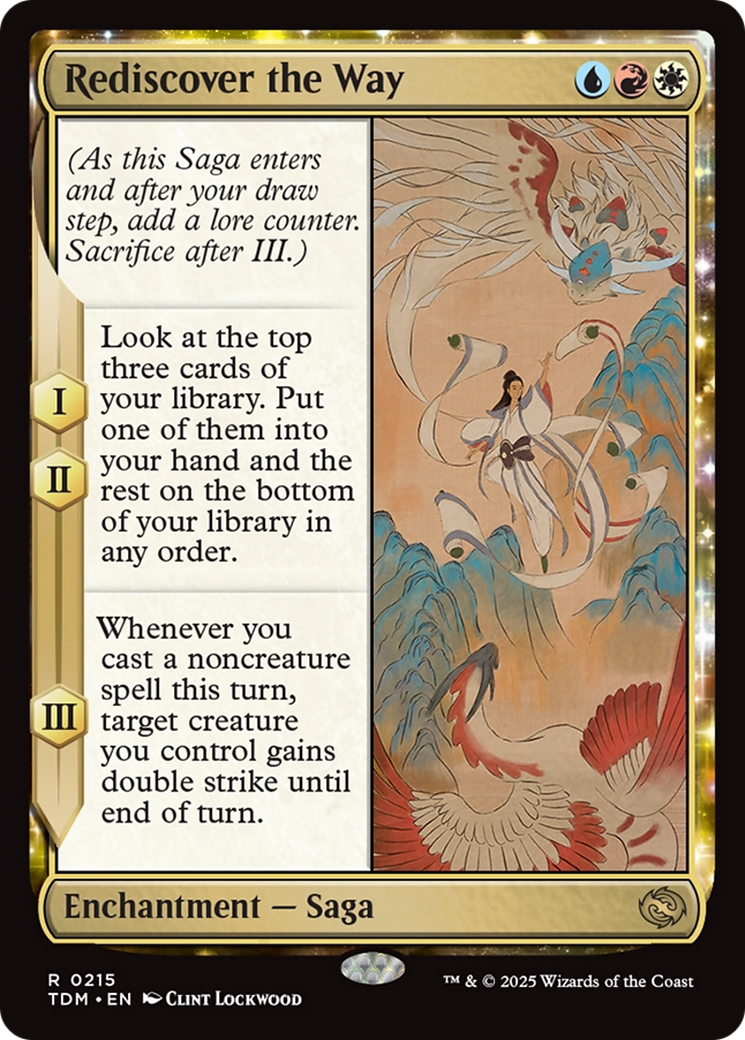 Rediscover the Way [Tarkir: Dragonstorm] | The Time Vault CA