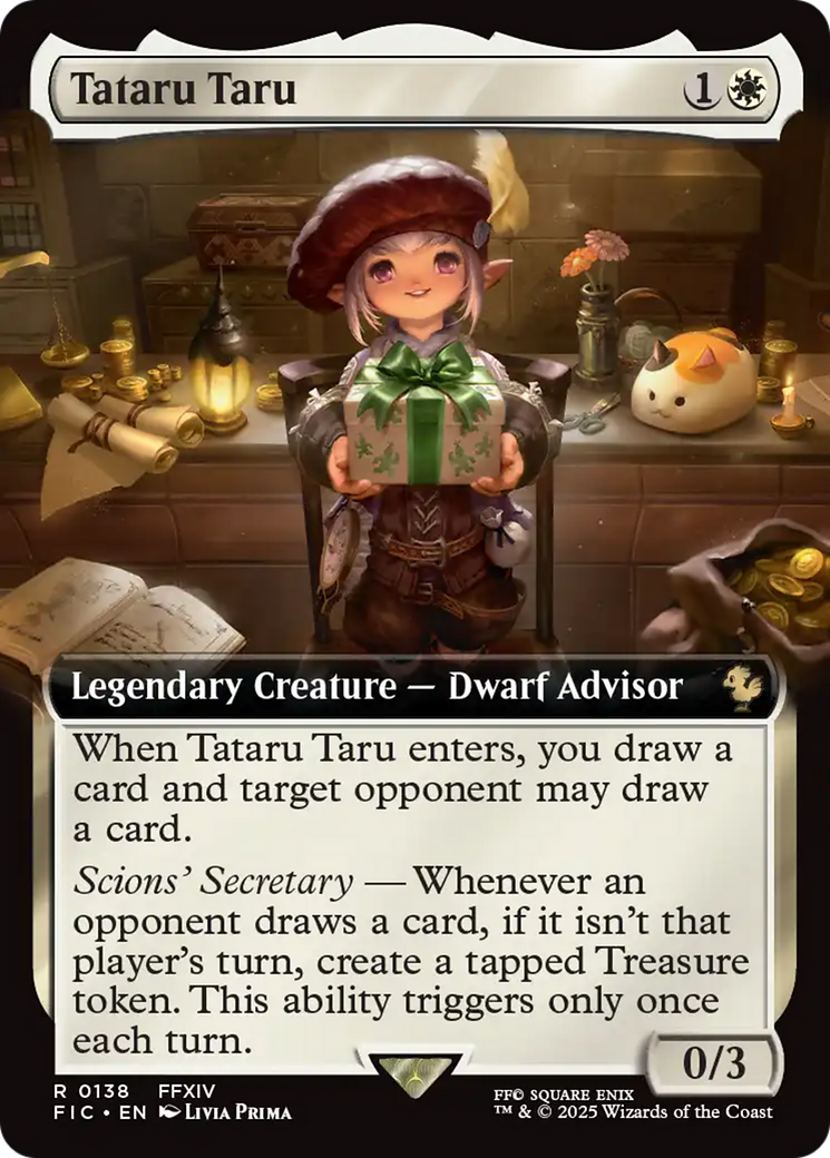 Tataru Taru (Extended Art) [FINAL FANTASY Commander] | The Time Vault CA