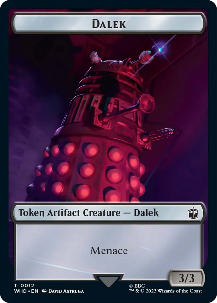 Dalek Token [Doctor Who Tokens] | The Time Vault CA