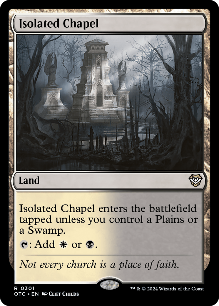 Isolated Chapel [Outlaws of Thunder Junction Commander] | The Time Vault CA