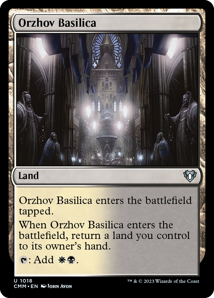 Orzhov Basilica [Commander Masters] | The Time Vault CA