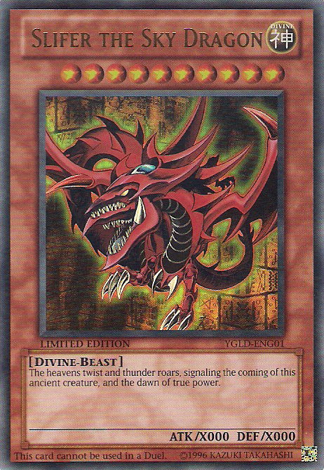 Slifer the Sky Dragon [YGLD-ENG01] Ultra Rare | The Time Vault CA