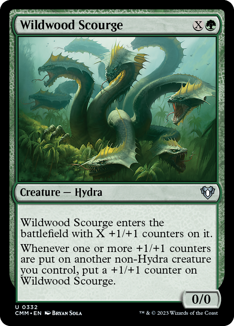 Wildwood Scourge [Commander Masters] | The Time Vault CA