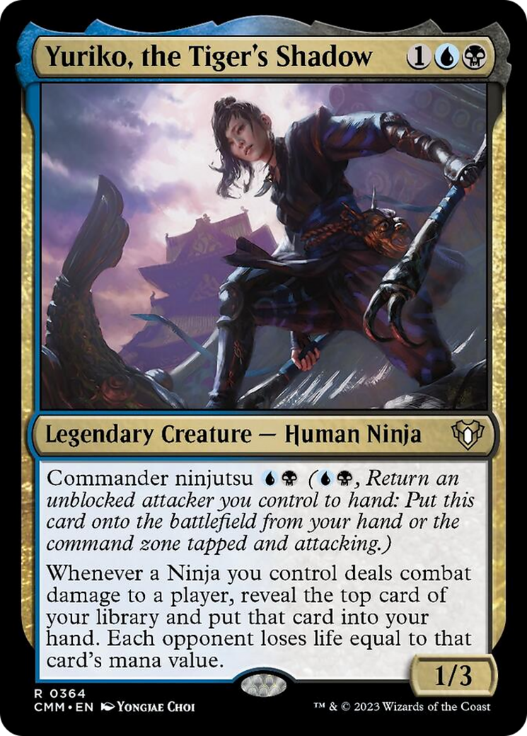 Yuriko, the Tiger's Shadow [Commander Masters] | The Time Vault CA