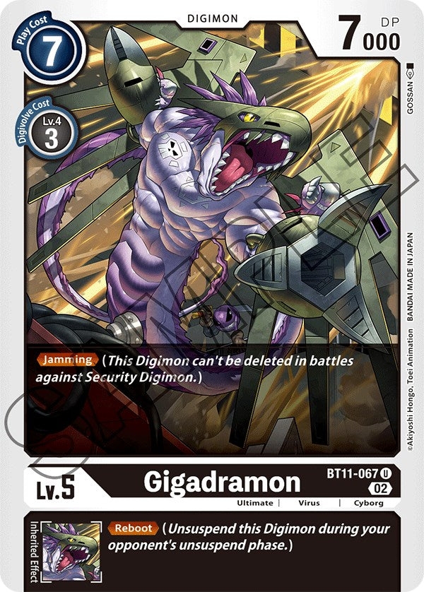 Gigadramon [BT11-067] [Dimensional Phase] | The Time Vault CA