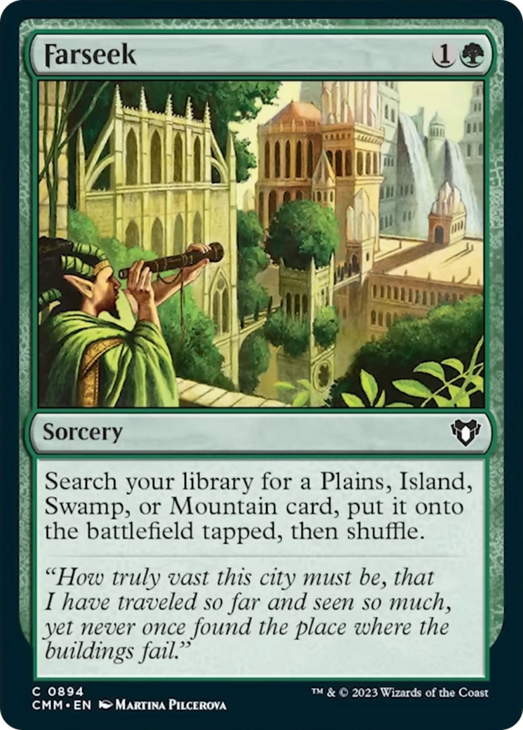Farseek [Commander Masters] | The Time Vault CA