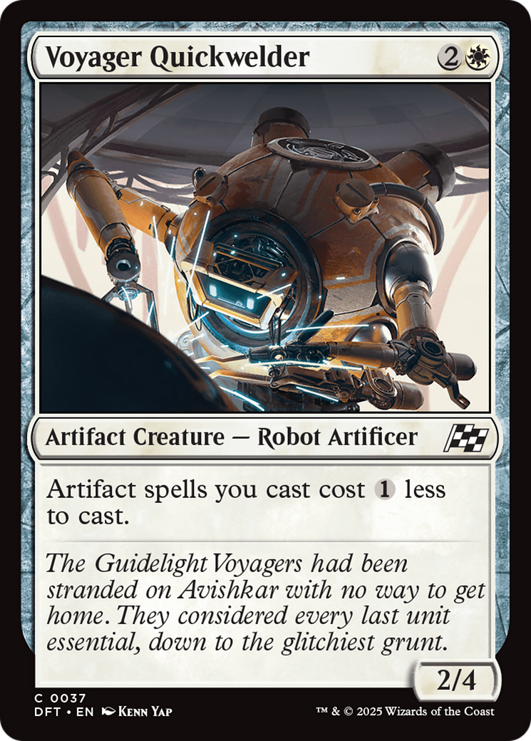 Voyager Quickwelder [Aetherdrift] | The Time Vault CA