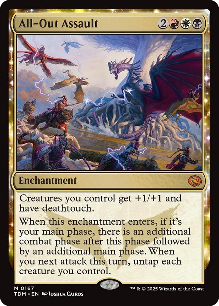 All-Out Assault [Tarkir: Dragonstorm] | The Time Vault CA