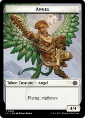 Gnome // Angel Double-Sided Token [The Lost Caverns of Ixalan Tokens] | The Time Vault CA