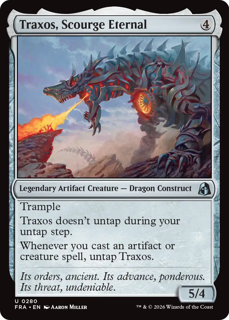 Traxos, Scourge Eternal [Reality Fracture] | The Time Vault CA