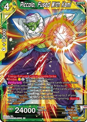 Piccolo, Fused With Kami (BT17-144) [Ultimate Squad] | The Time Vault CA