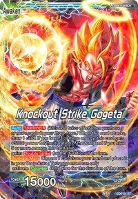 Gogeta // Knockout Strike Gogeta (2018 Big Card Pack) (SD6-01) [Promotion Cards] | The Time Vault CA