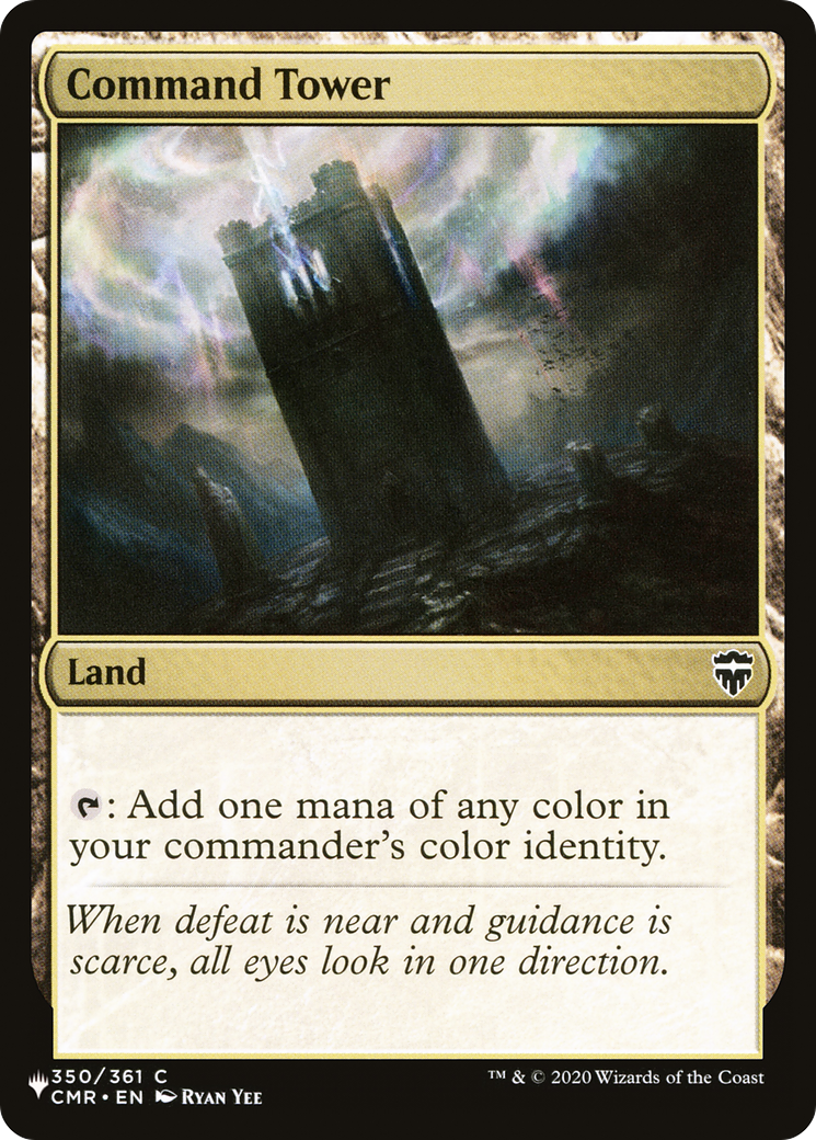 Command Tower (CMR) [The List] | The Time Vault CA