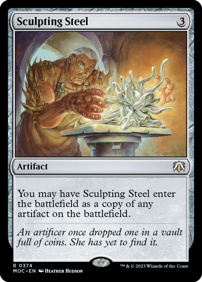 Sculpting Steel [March of the Machine Commander] | The Time Vault CA
