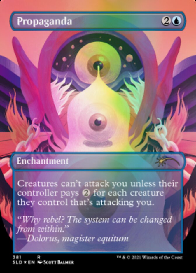 Propaganda // Propaganda (Borderless) [Secret Lair Drop Series] | The Time Vault CA