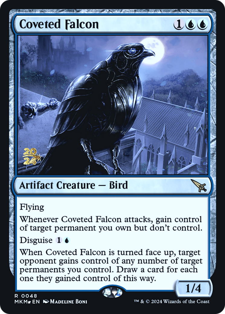 Coveted Falcon [Murders at Karlov Manor Prerelease Promos] | The Time Vault CA