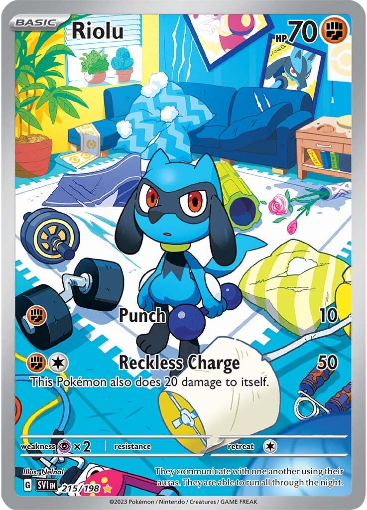 Riolu (215/198) [Scarlet & Violet: Base Set] | The Time Vault CA