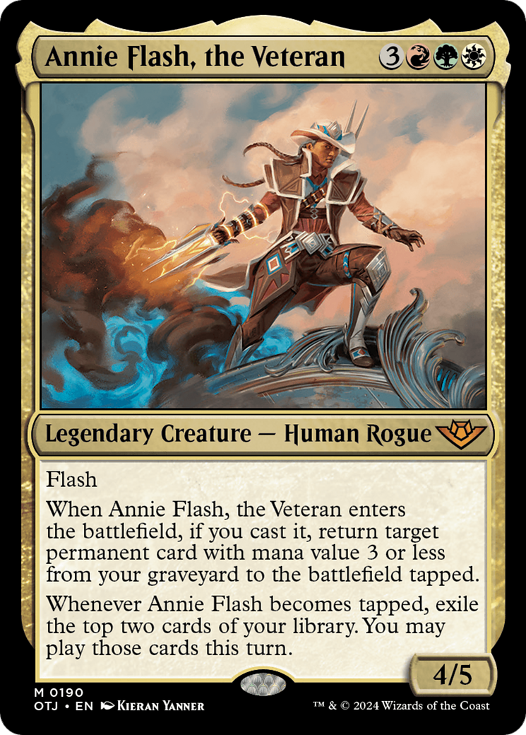 Annie Flash, the Veteran [Outlaws of Thunder Junction] | The Time Vault CA