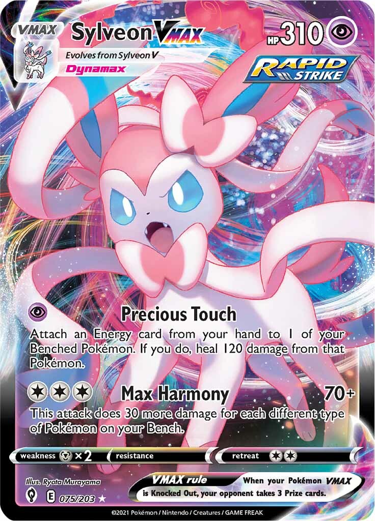 Sylveon VMAX (075/203) [Sword & Shield: Evolving Skies] | The Time Vault CA