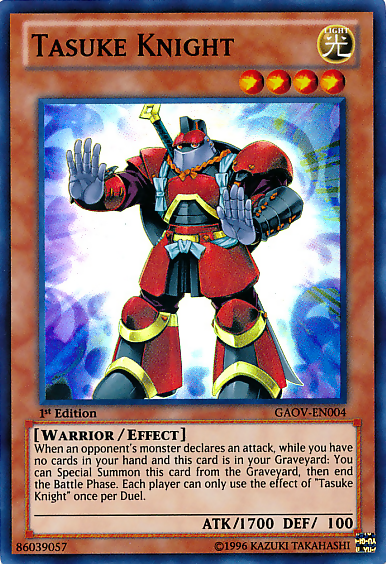 Tasuke Knight [GAOV-EN004] Super Rare | The Time Vault CA