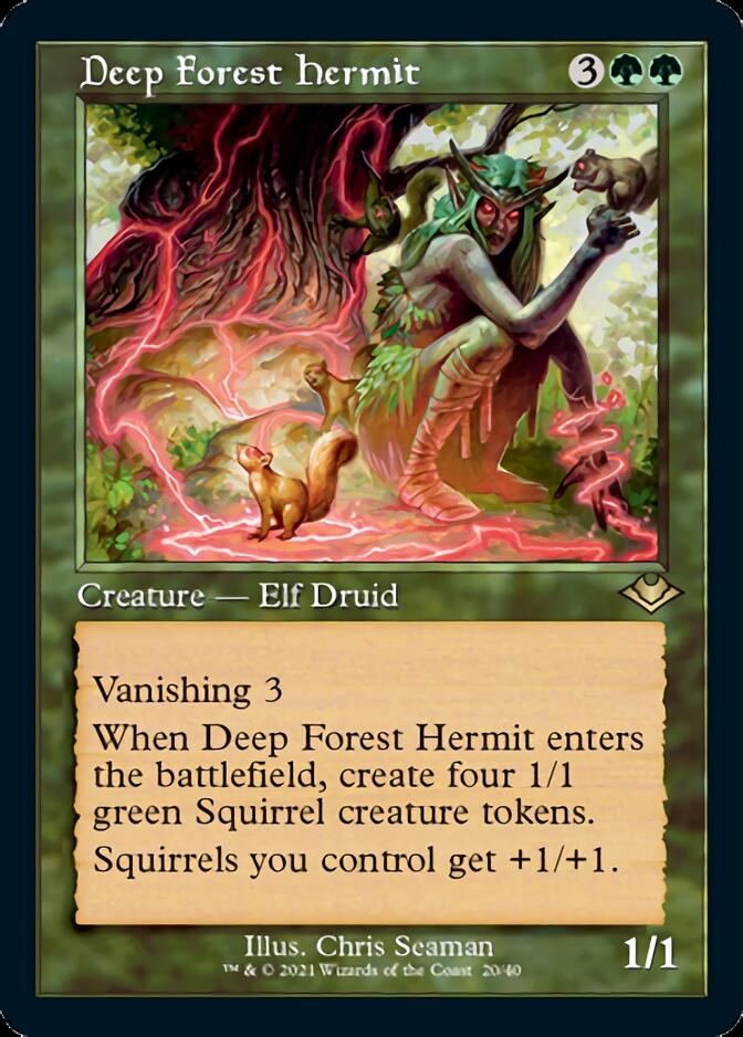 Deep Forest Hermit (Retro Foil Etched) [Modern Horizons] | The Time Vault CA