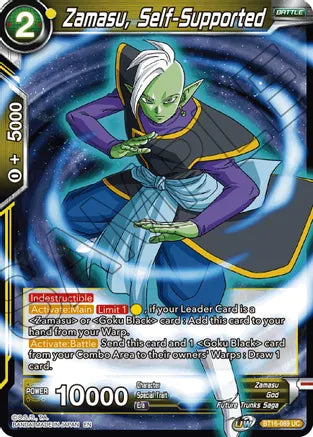 Zamasu, Self-Supported (BT16-089) [Realm of the Gods] | The Time Vault CA