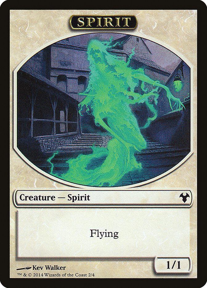 Myr // Spirit Double-Sided Token [Modern Event Deck 2014 Tokens] | The Time Vault CA