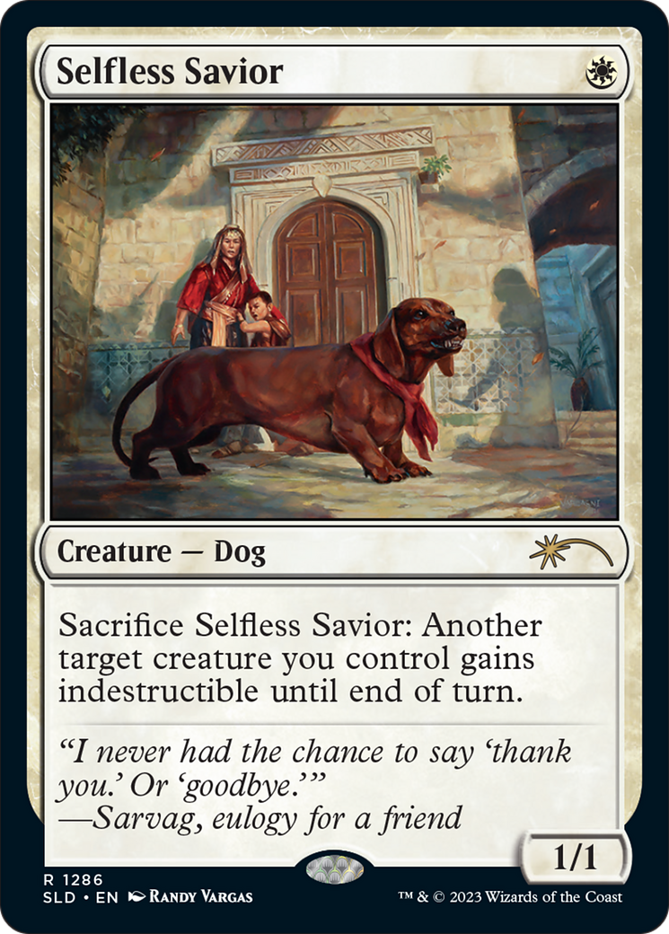 Selfless Savior [Secret Lair Drop Series] | The Time Vault CA