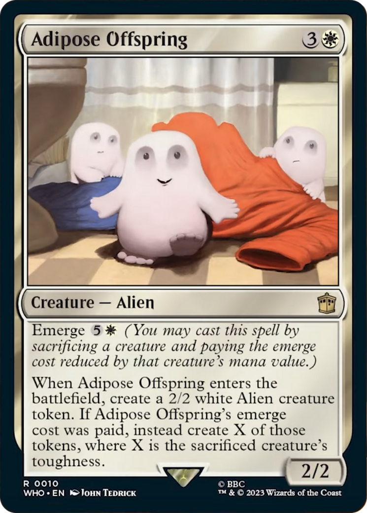 Adipose Offspring [Doctor Who] | The Time Vault CA
