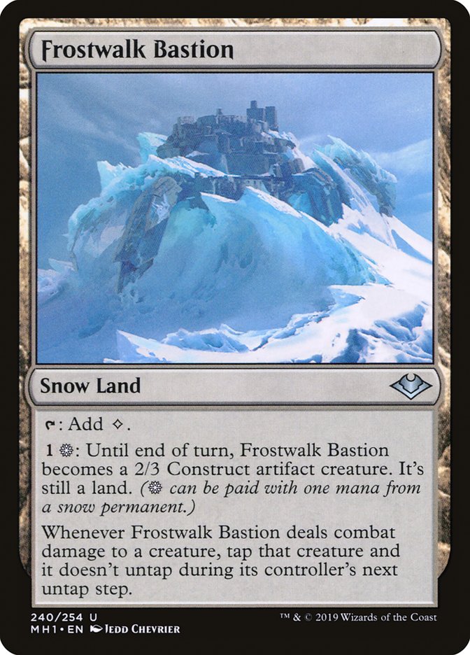 Frostwalk Bastion [Modern Horizons] | The Time Vault CA