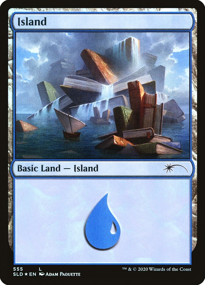 Island (Well Read) (555) [Secret Lair Drop Promos] | The Time Vault CA